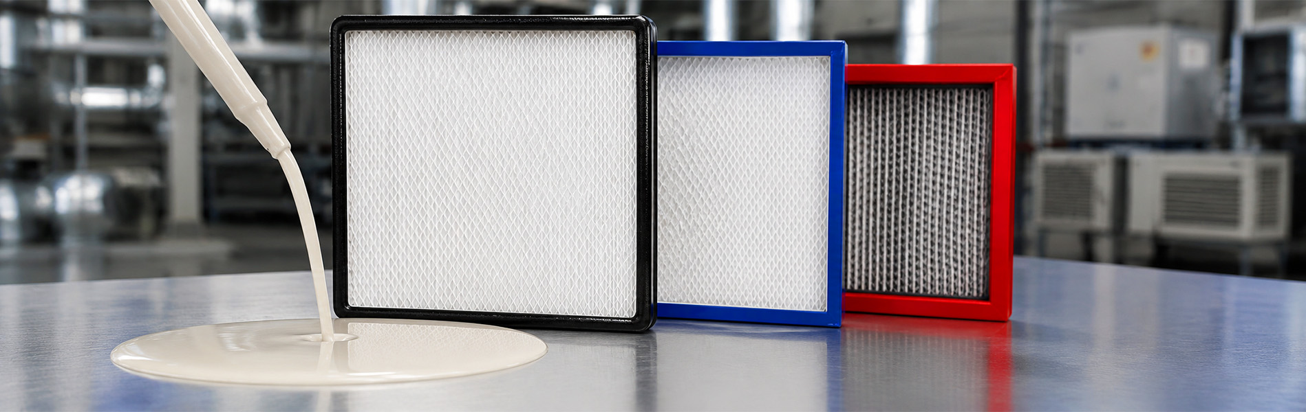 Sealing Resins for Air Filters and Filtration Systems in Industrial Environments